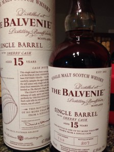 Balvenie 15 year Sherry Cask